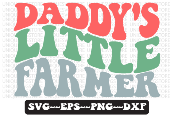 Daddy’s Little Farmer Retro Svg Design Review