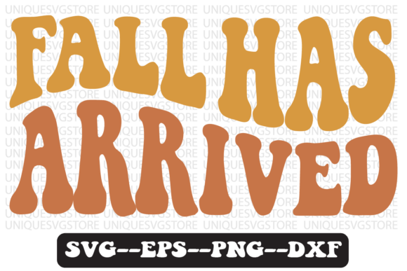 Fall Has Arrived Quote Retro Svg Design Review