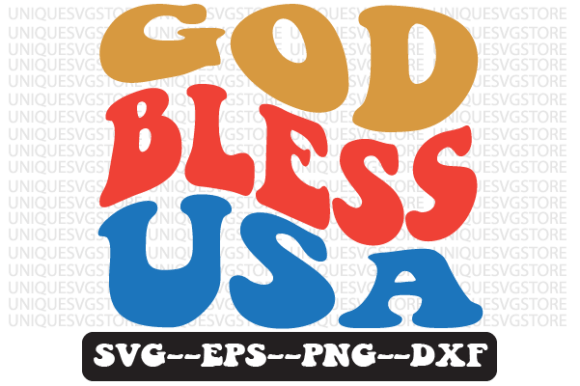 God Bless Usa Quote Retro Svg Design Review for Real Projects