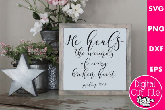 He Heals the Wounds: A Heartfelt Embroidery Design Review