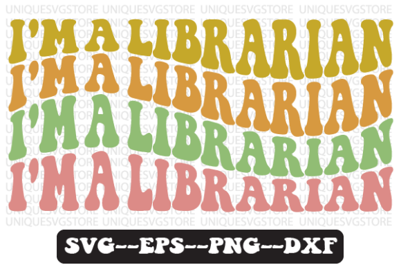 I’m a Librarian Quote Retro SVG Design Review