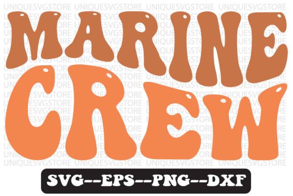 Marine Crew Quote Retro Svg Design Review: A Timeless Embroidery Asset