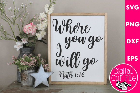 Where You Go I’ll Go Embroidery Design Review