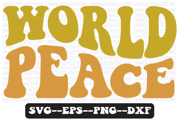 World Peace Quote Retro Svg Design Review for Real Projects