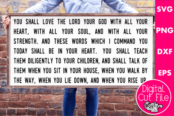 You Shall Love the Lord Embroidery Design Review